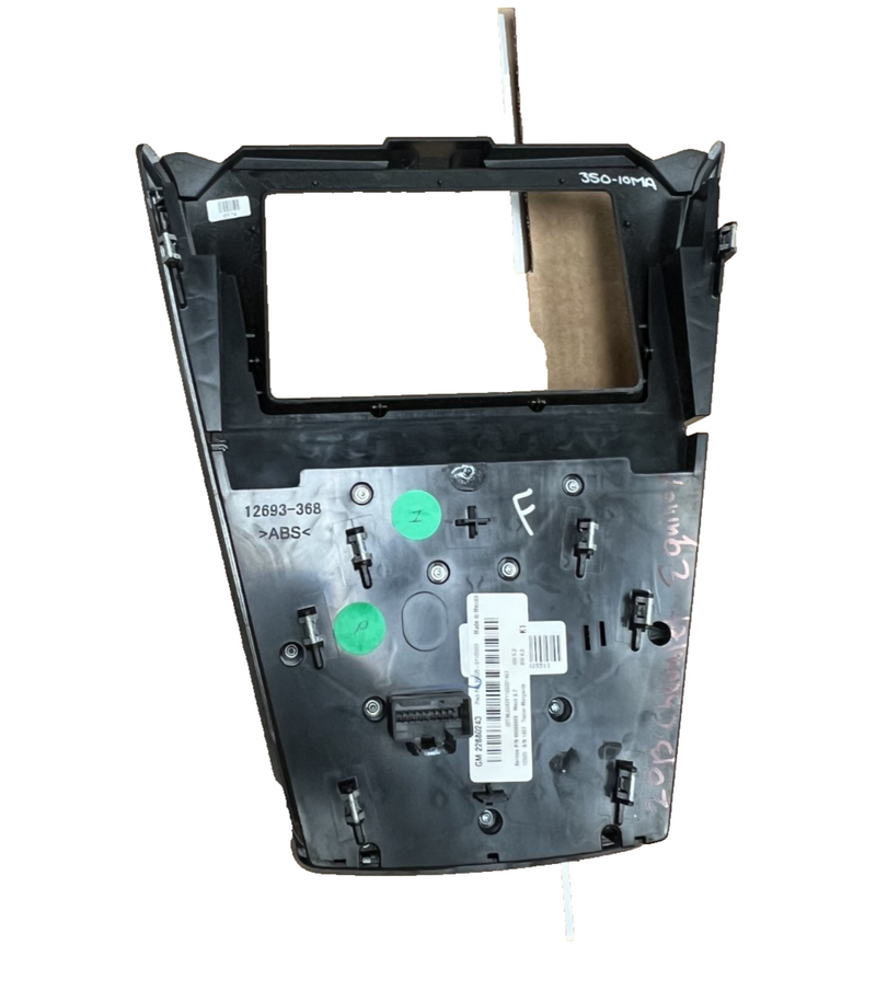 2012-2015 Chevrolet Equinox Heater Climate Radio CD Control Bezel 22880243