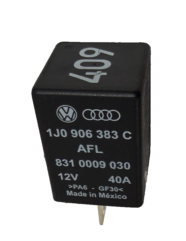 02 2002 Volkswagen Cabrio Fuel Pump Relay 12V 40A 1J0 906 383 C, 831 0009 030