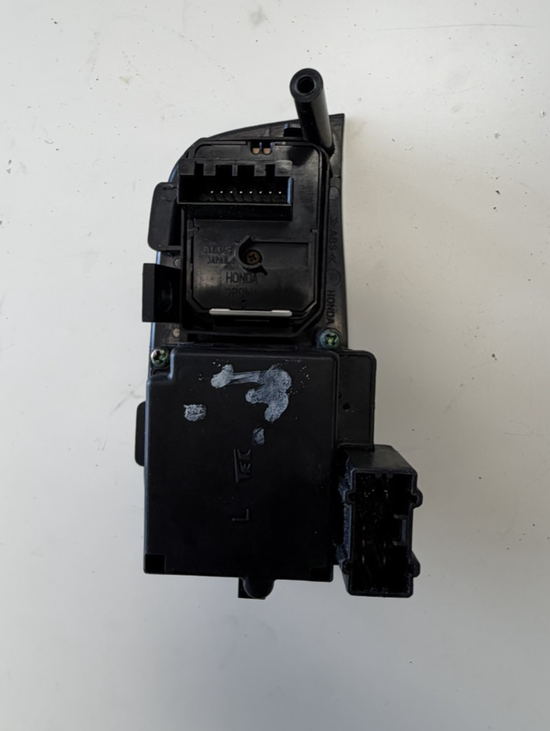1994-1997 Honda Accord 2 Door Master Power Window Switch Left LH Black