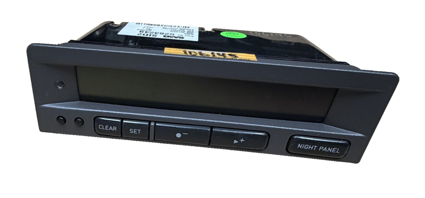 SID2 Information Display 5263249 fits 1999 2000 2001 2002 2003 Saab 9-5