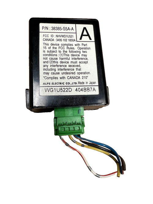 01 02 03 04 05 Honda Civic Keyless Entry Receiver Module OEM 38385 S5A A 404BB7A
