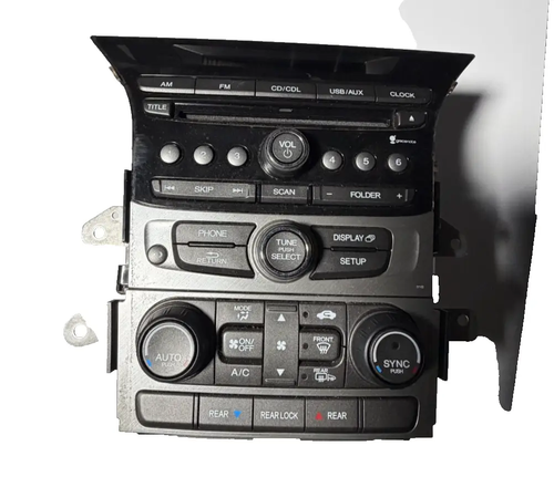 13-15 Honda Pilot Audio Equipment AM FM CD Radio Control Panel 39100 SZA C211 M1 by Honda