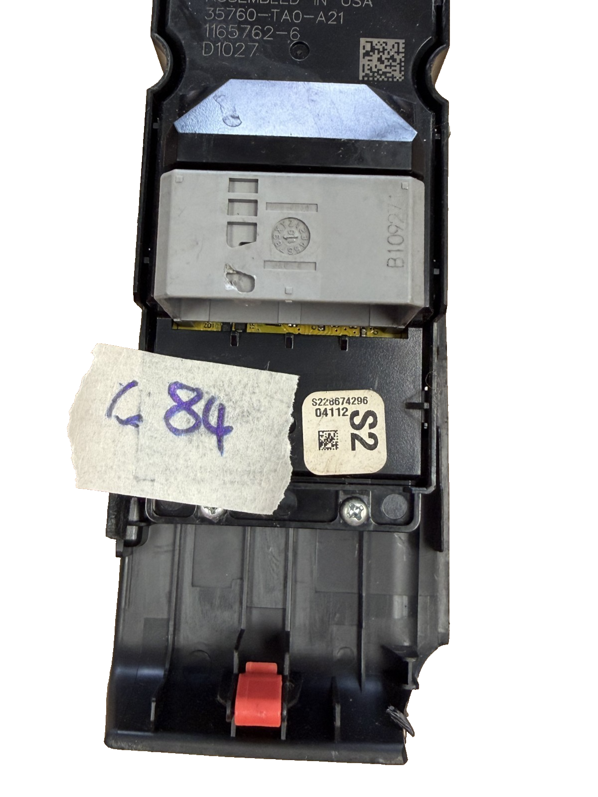 2008-2012 Honda Accord Door Window Switch Bezel Trim Right RH 35760 TA0 A21