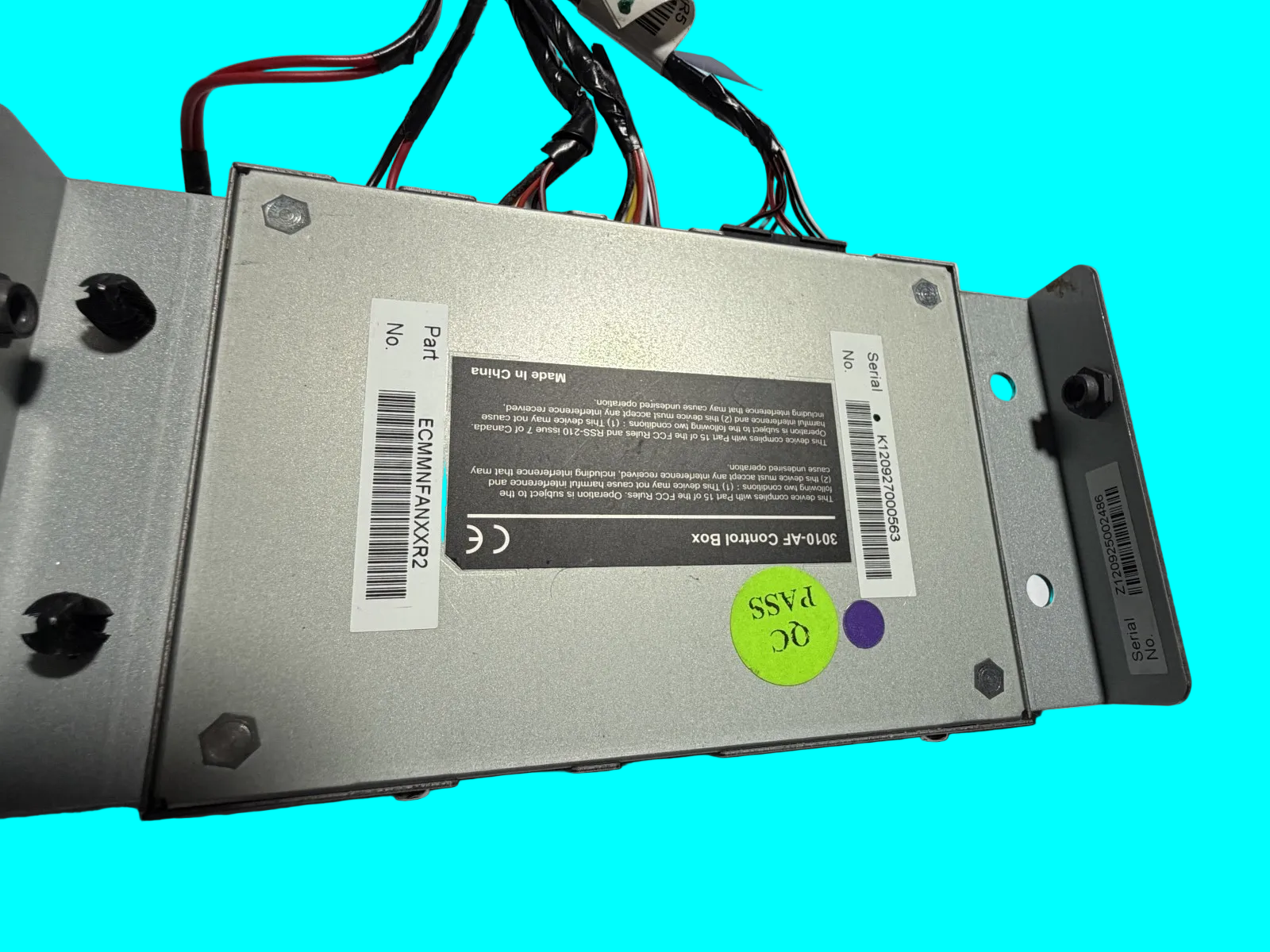 2015 Nissan Armada Headrest DVD Player Control Box 999U8 2Z043, ECMMNFANXXR2