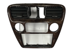 1998 1999 Honda Accord AC Heater Climate Vents with Trim Bezel Woodgrain