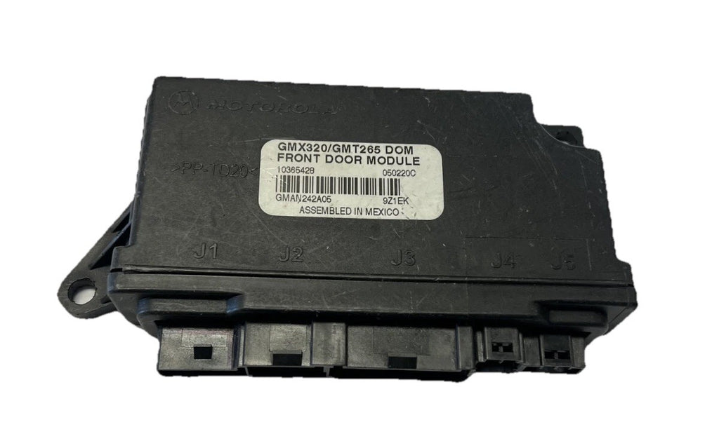 03 04 05 06 07 Cadillac CTS Front Door Control Module OEM GMX320/GMT265