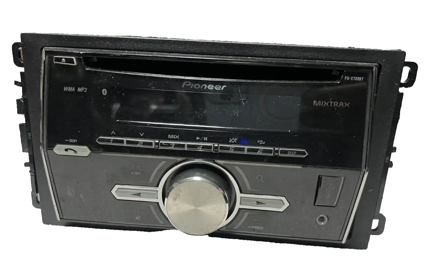 Pioneer Double DIN CD MP3 USB Car Stereo Bluetooth In-Dash Receiver FH X700BT by Pioneer