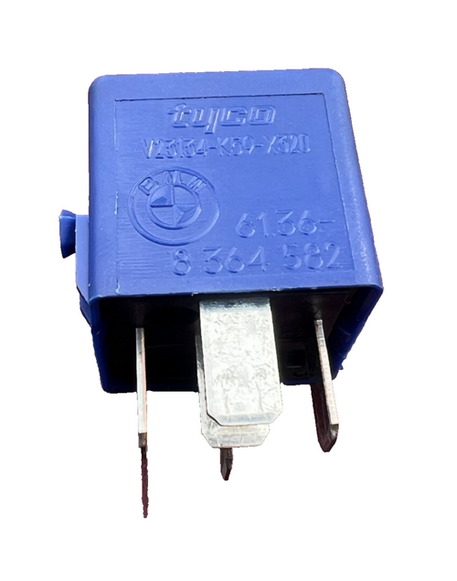 Tyco BMW E36 E46 E65 Z3 Relay OEM 8 364 582, V23134 K59 X320 Blue