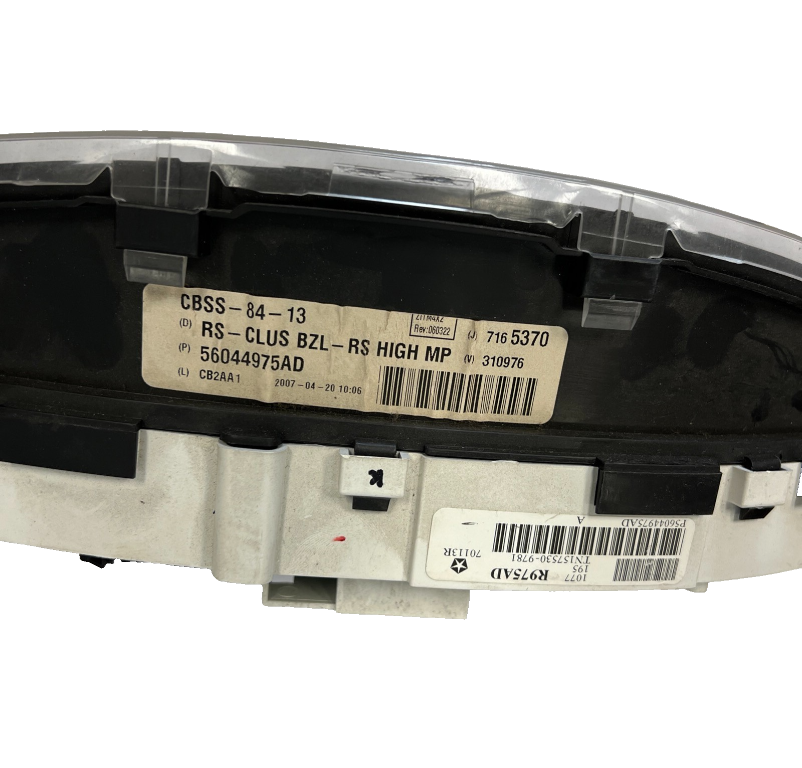 2006-2007 Chrysler Town & Country Speedometer Instrument Cluster 56044975AD