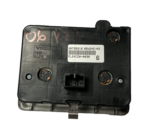 2004-2009 Volvo V70 Headlight Control Dimmer Switch OEM 30739316 Black