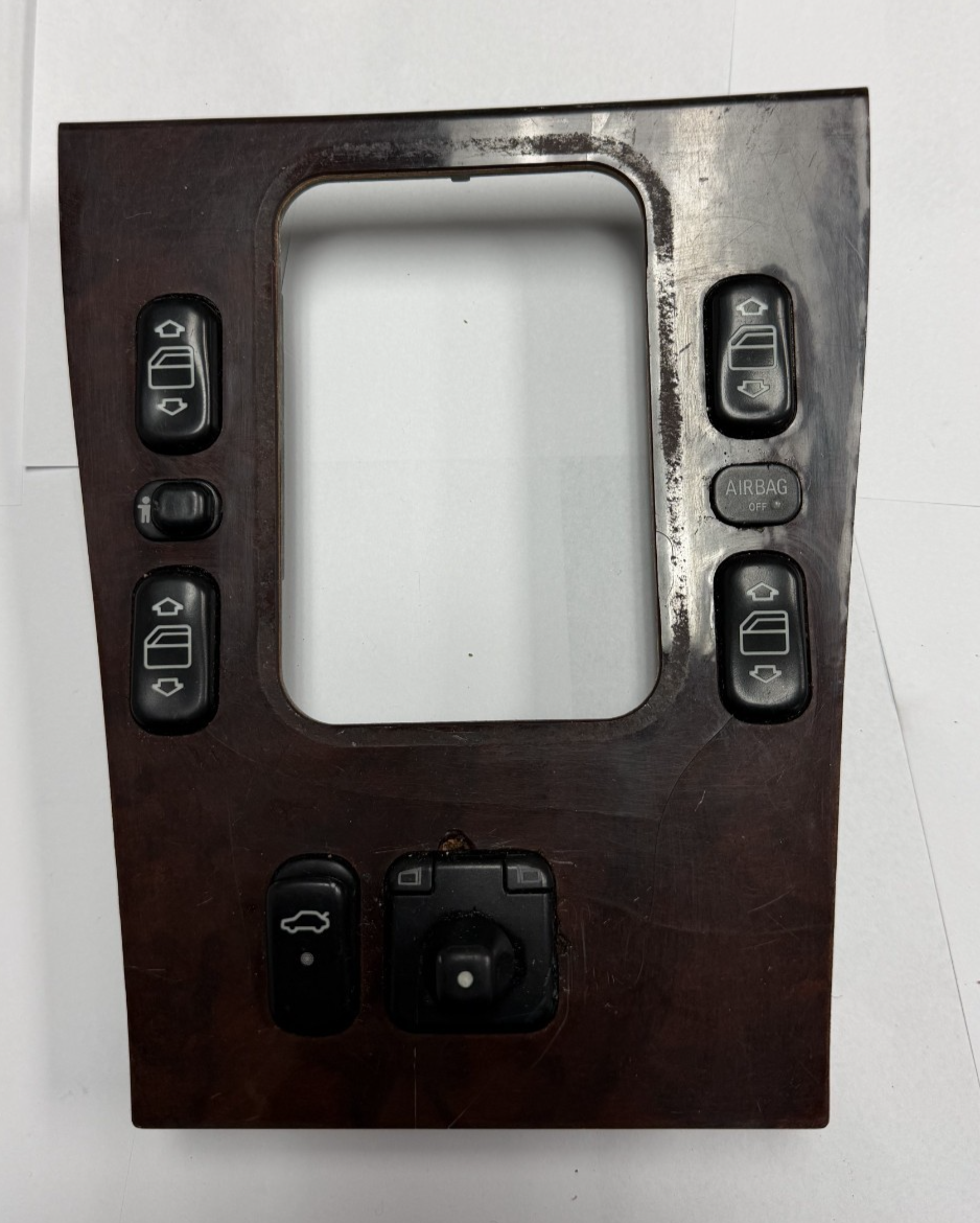 1998 1999 2000 Mercedes Benz C280 Master Power Window Switch OEM Brown