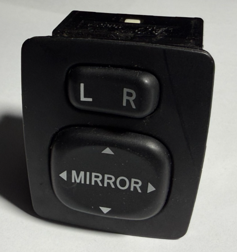 Power Side View Mirror Control Switch 183574 Black fits 05-10 Toyota Prius