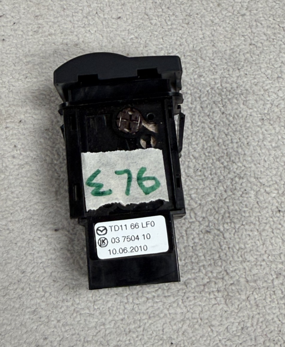 07-15 Mazda CX-9 CX9 Dash Power Liftgate Tailgate Control Switch TD11 66 LF0