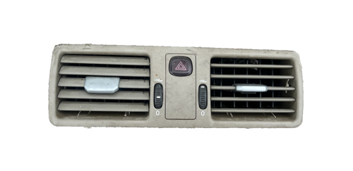 2003-2006 Volvo XC90 Dash Center Air Double Vent Grill Trim with Hazard Switch