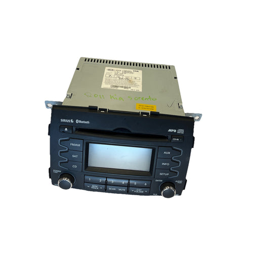 2011-2013 Kia Sorento Radio Stereo Bluetooth MP3 CD Player Receiver 96140-1U200
