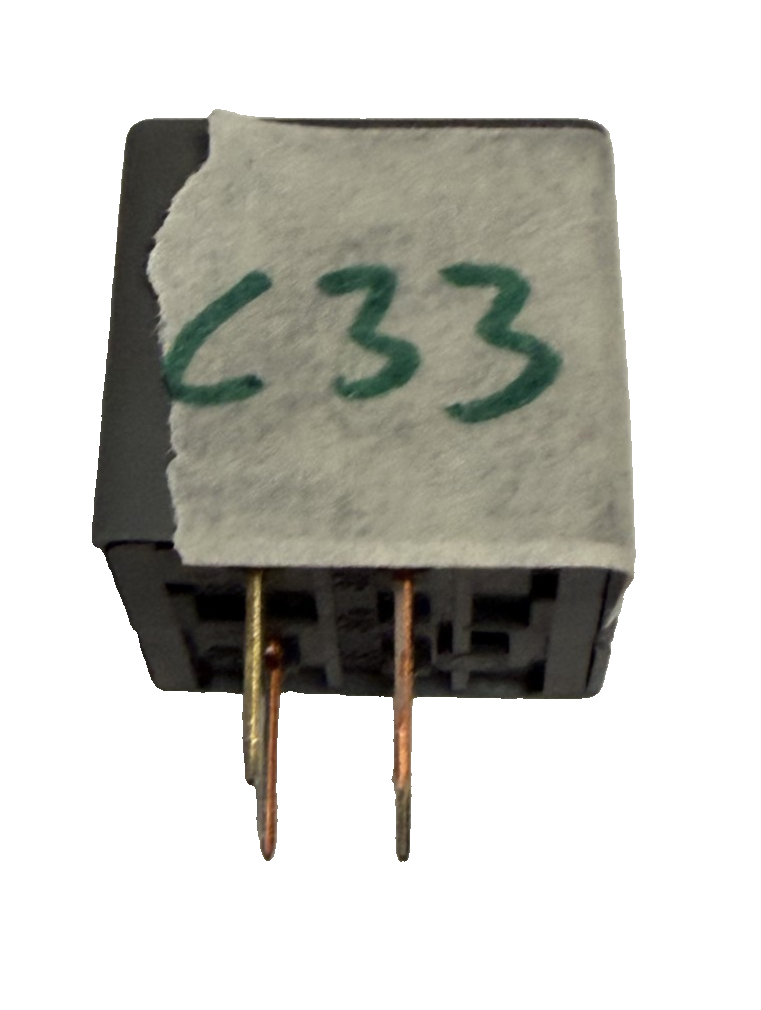 Delphi Automotive 4 Pin Prong Fusebox Fuse Relay 15328864, 8864 Black