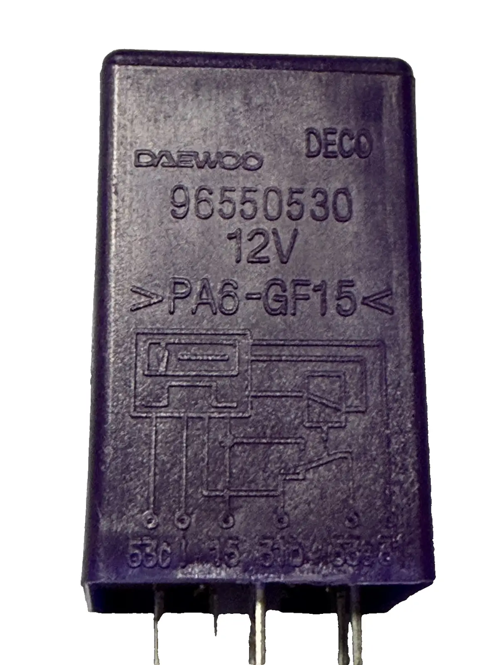 2004 2005 2006 2007 2008 Chevrolet Aveo Multi-Purpose Relay 12V 96550530 by Deco