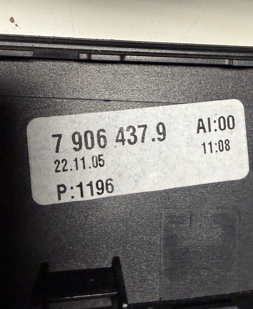 2006-2010 BMW 530xi E60 AC Heater Temperature Climate Control 5145 7 063 145