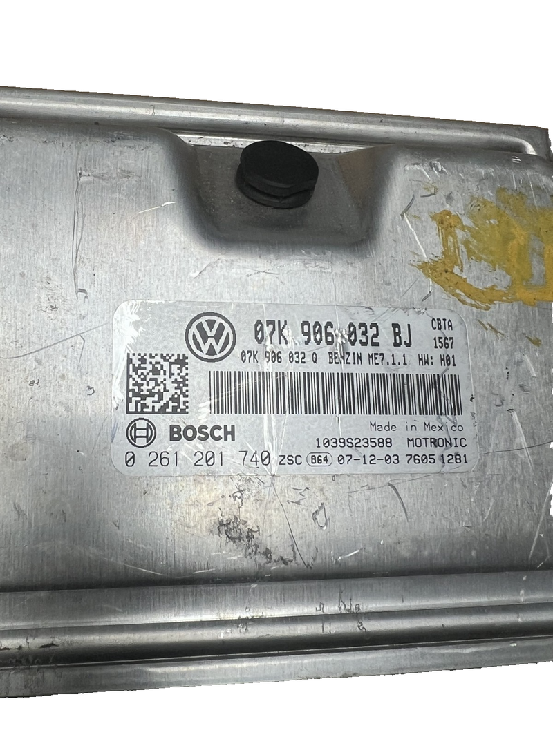 2007 2008 2009 Volkswagen Jetta Engine Computer Control Module 07K 906 032 BJ