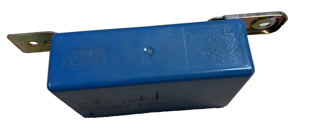 98 1998 Honda Civic Sedan Driver Power Door Lock Control Module 12V Blue