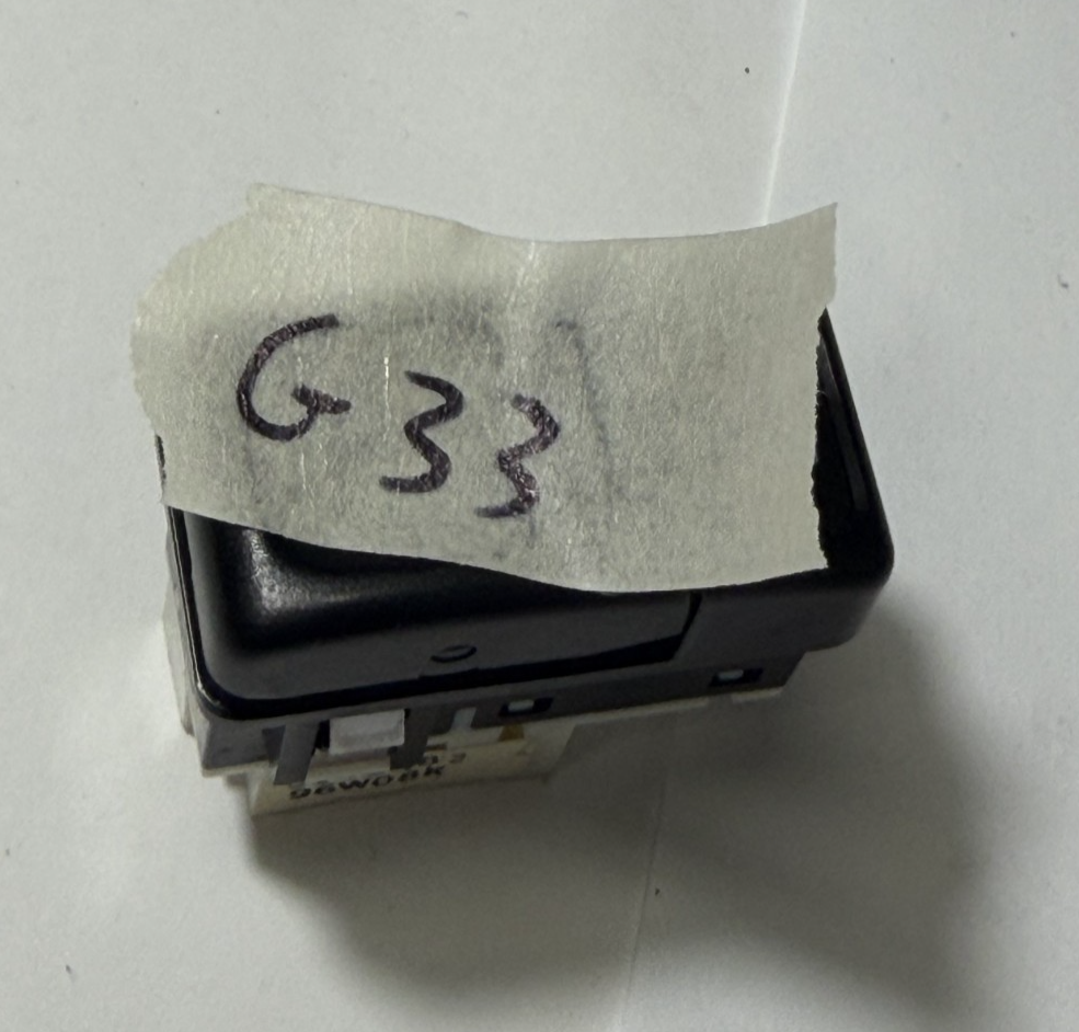 1993 1994 1995 1996 1997 Volvo 850 Power Door Lock Switch 9148483, 96W08K