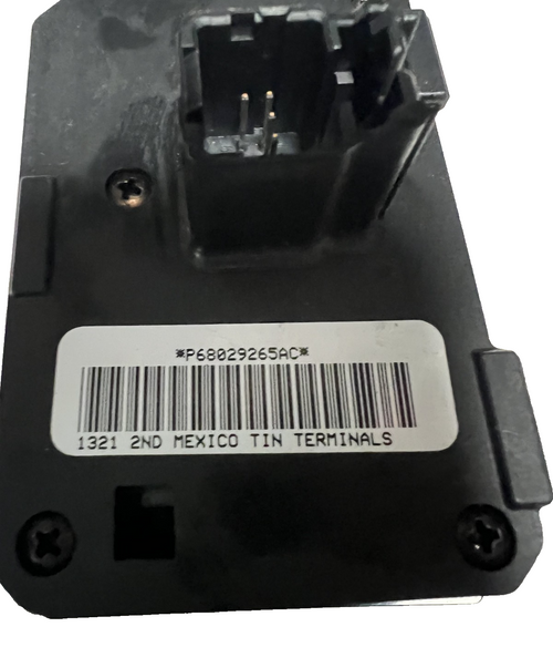 2011-2013 Jeep Grand Cherokee Head Light Headlight Headlamp Switch 68029265AC