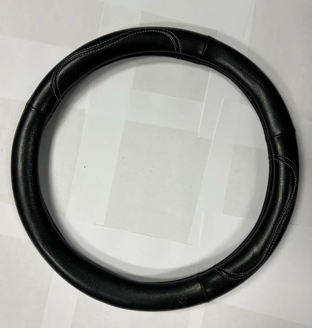 Steering Wheel Cover Black Universal Fit for Grip by Unbranded