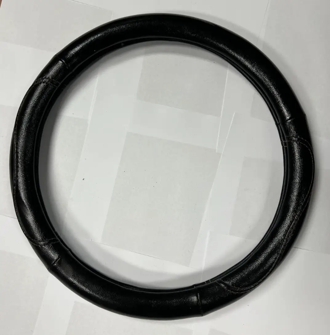 Universal Steering Wheel Cover for Steering Wheel Protection, Grip Black