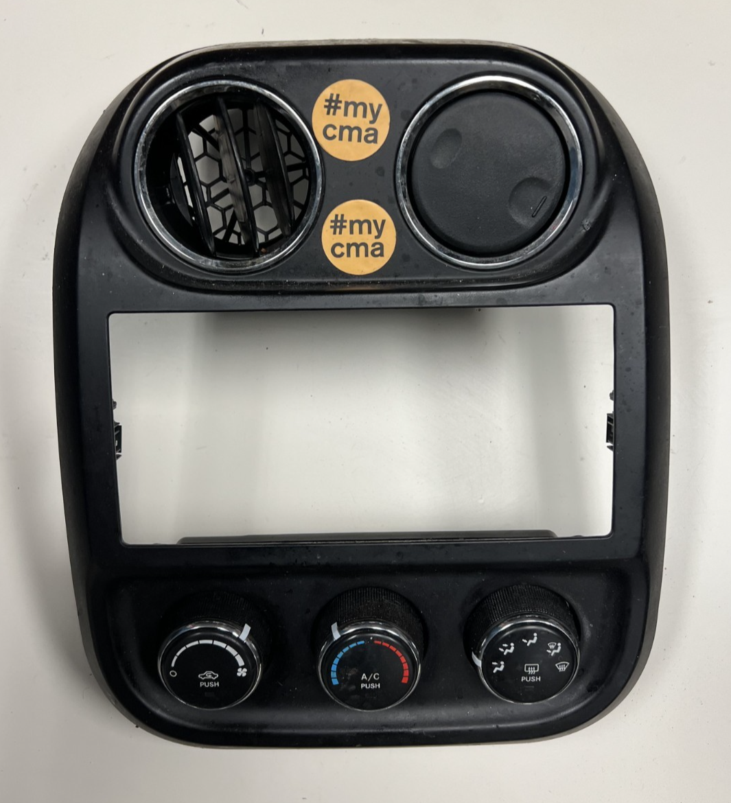 2011-2017 Jeep Patriot HVAC Heater AC Manual Climate Control Bezel 55111278AE