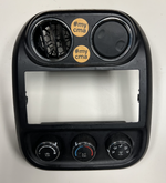 2011-2017 Jeep Patriot HVAC Heater AC Manual Climate Control Bezel 55111278AE