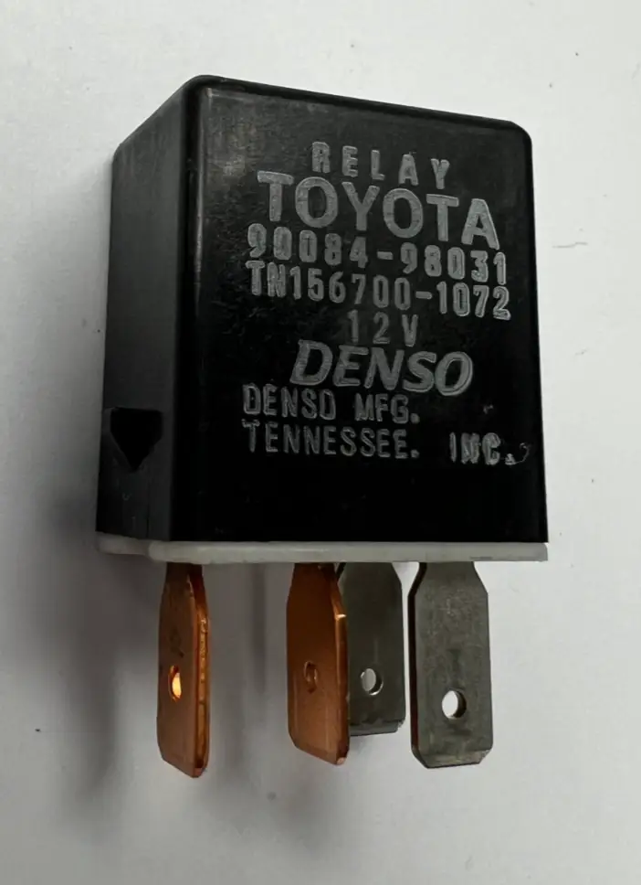 4 Pin Accessory Power Relay 90084 98031 Black fits 1997-2005 Toyota Camry by Toyota
