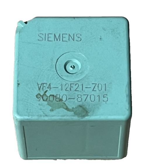 1998-2002 Toyota Corolla Siemens Cooling Fan Relay 90080 87015, VF412F21Z01