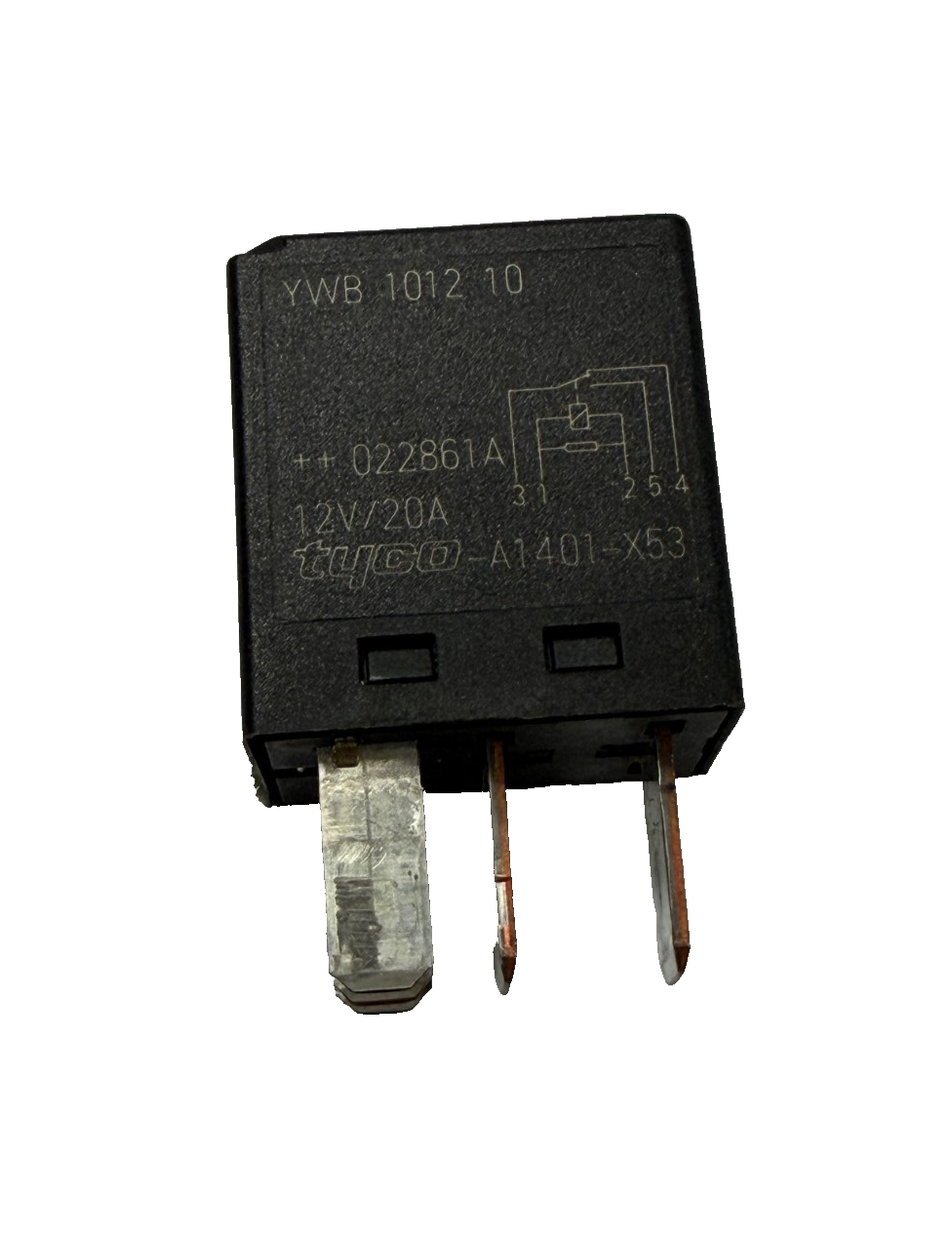 Land Rover MG Rover 5-Pin Multi-Use Black Relay Tyco-A1401-X53, YWB101210