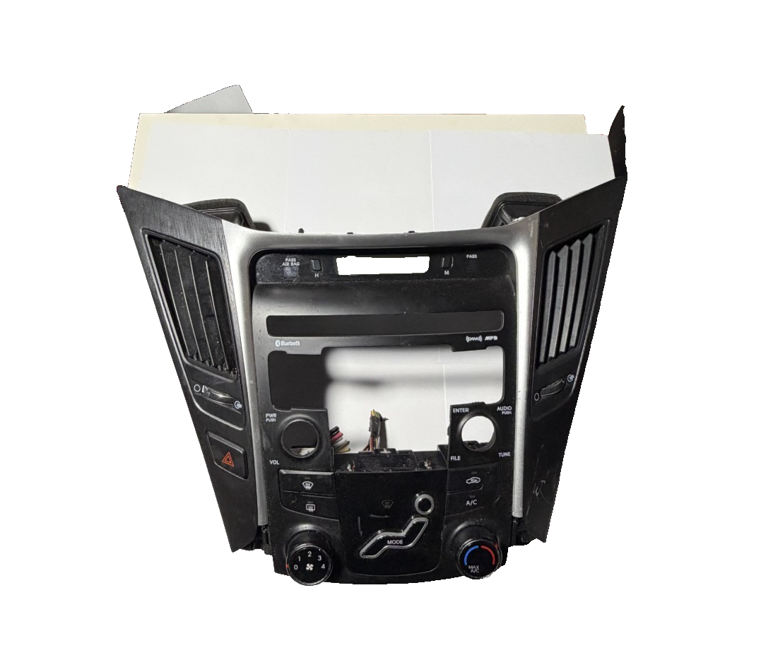 2009-2014 Hyundai Sonata Center Dash Radio AC Climate Control Trim Bezel
