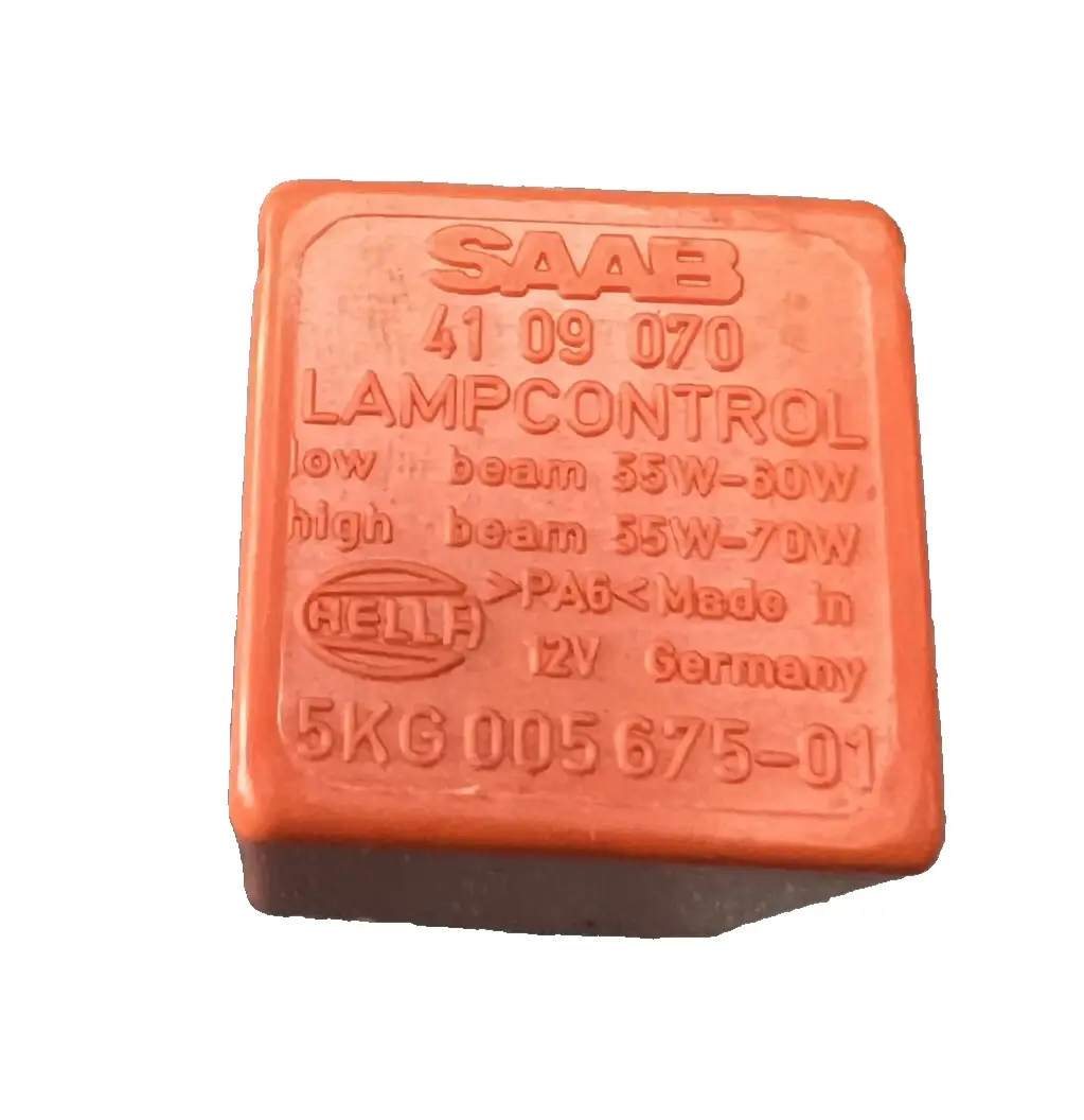 Saab 9000 900 93 95 Headlight Lamp Control Relay 41 09 070, 5KG 005 675-01 by Saab