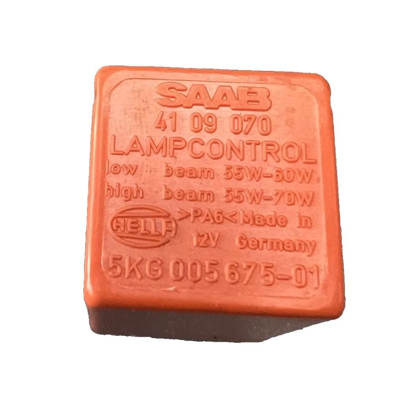 Saab 9000 900 93 95 Headlight Lamp Control Relay 41 09 070, 5KG 005 675-01