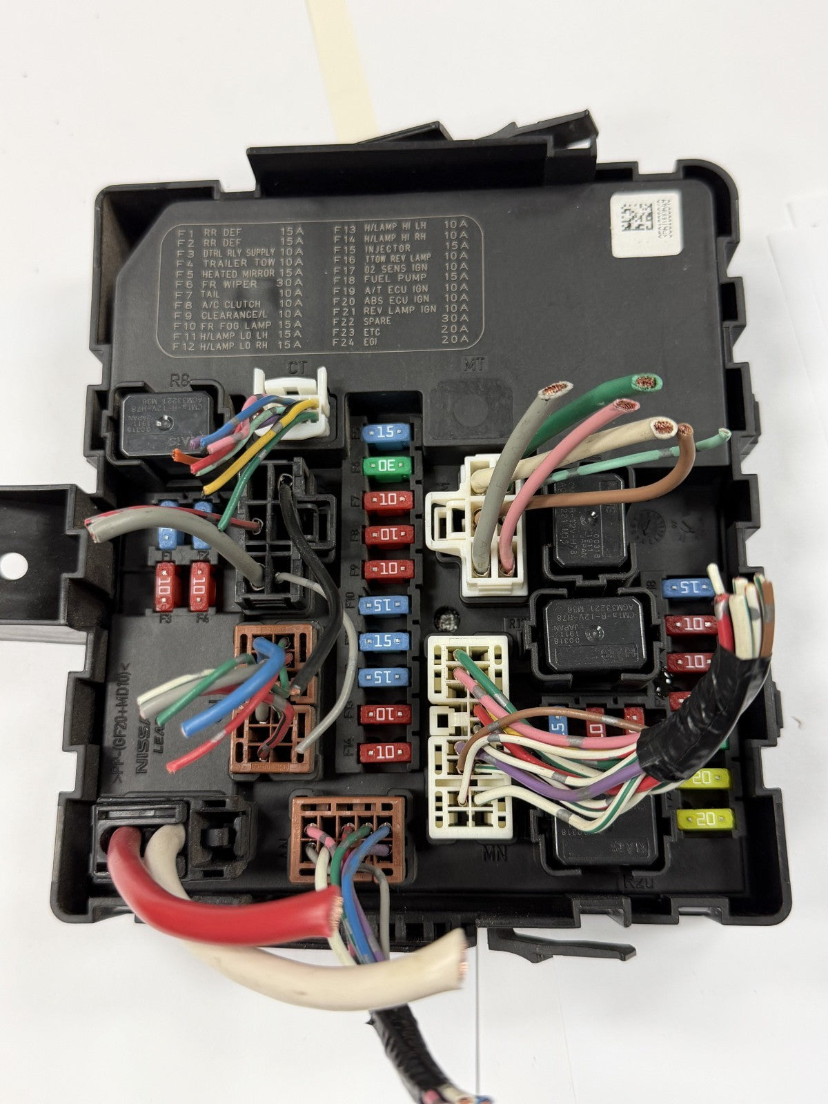 05 2005 Nissan Pathfinder Engine Fuse Box Fusebox 284B7 ZE03C