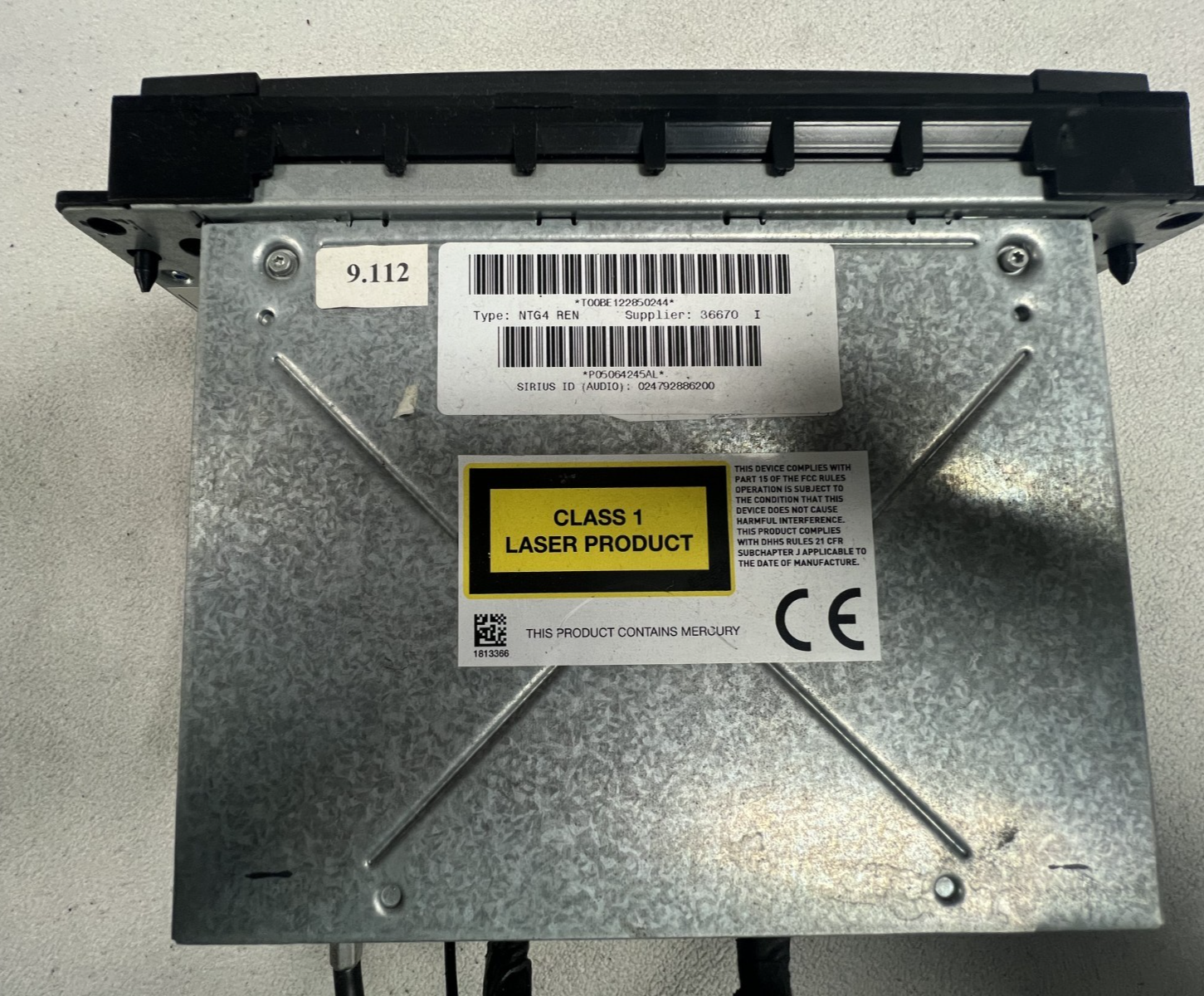 2007-2011 Chrysler Town & Country Navigation Radio Audio Receiver 05064245AL