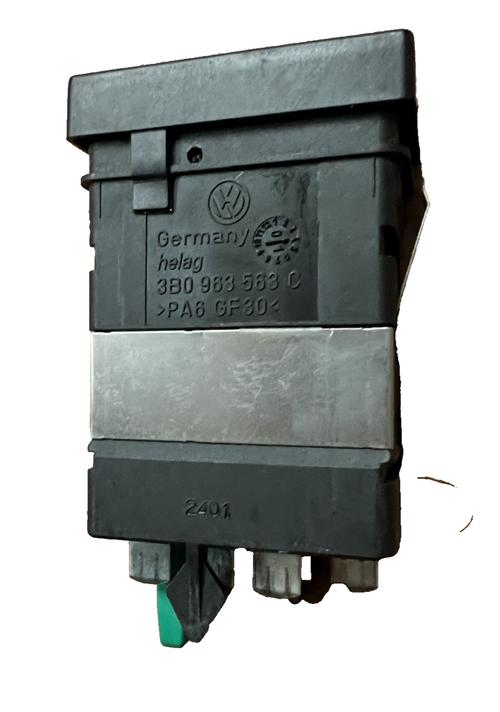 1998-2005 Volkswagen Passat Left LH Heated Seat Switch 3B0 963 563 C Black