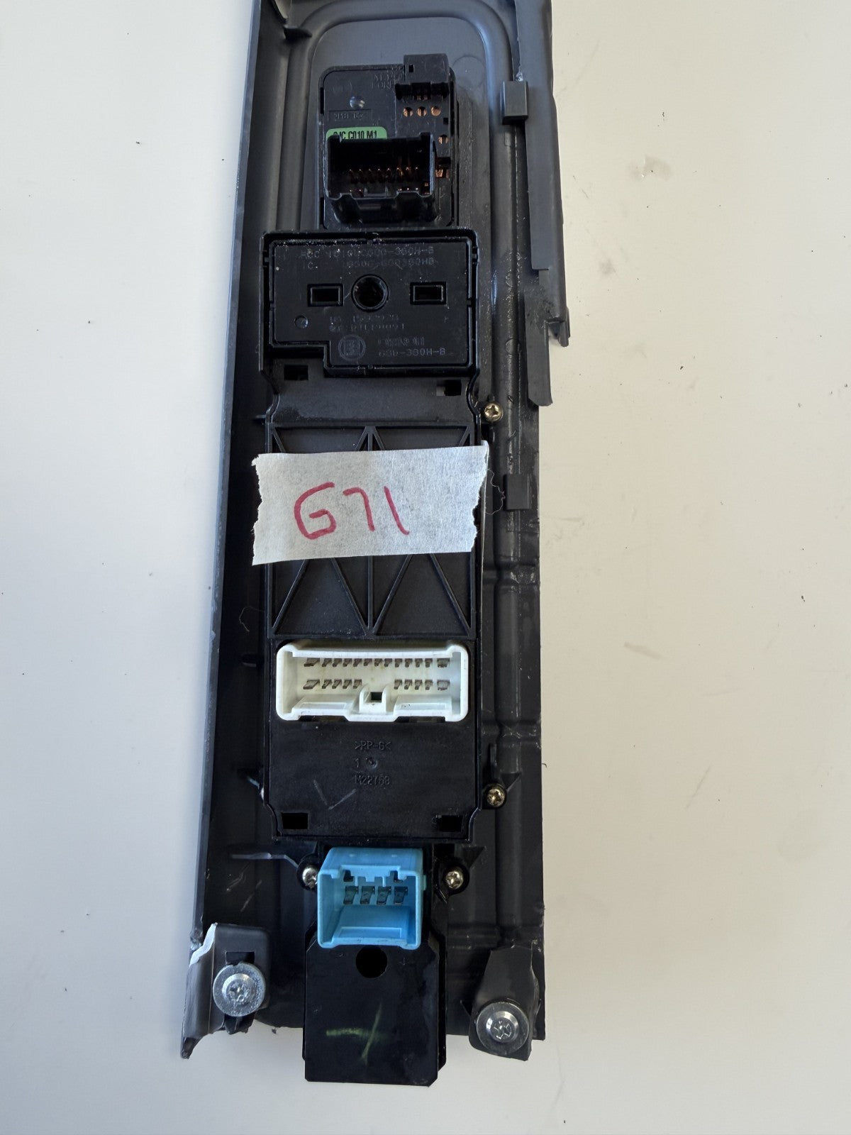 2006-2008 Honda Ridgeline Front Left Driver Door Master Switch Panel Black