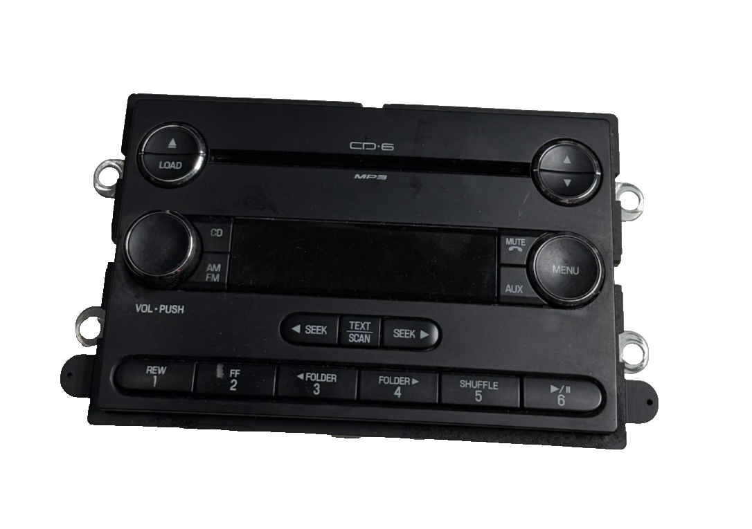 08-09 Ford Taurus 6 Disc CD Player MP3 Radio Stereo Receiver 8G1T18C815CA Black by Ford