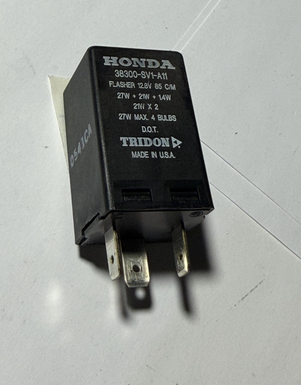 96 97 98 99 00 Honda Civic Flasher Hazard Control Relay 12.8V 38300 SV1 A11