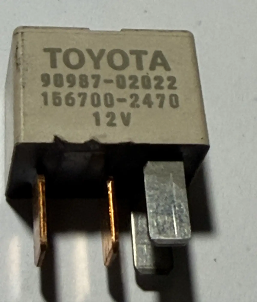 12V Magnet Clutch Relay Fits 2003 2004 2005 Toyota Corolla 90987 02022 by Toyota