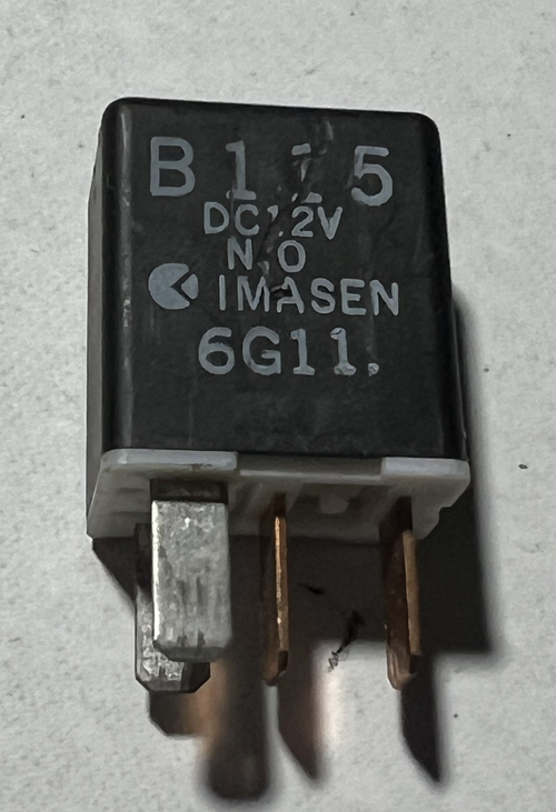 Imasen 4 Pin Accessory Power Relay B115, 6G11 fits Mazda 3 5 6 Miata CX-7