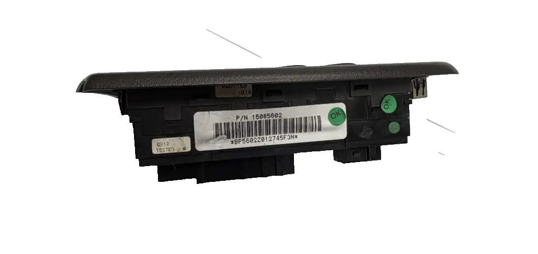 Master Window Heated Seat Switch 15085602 fits 2002-2005 Chevrolet Trailblazer by General Motors