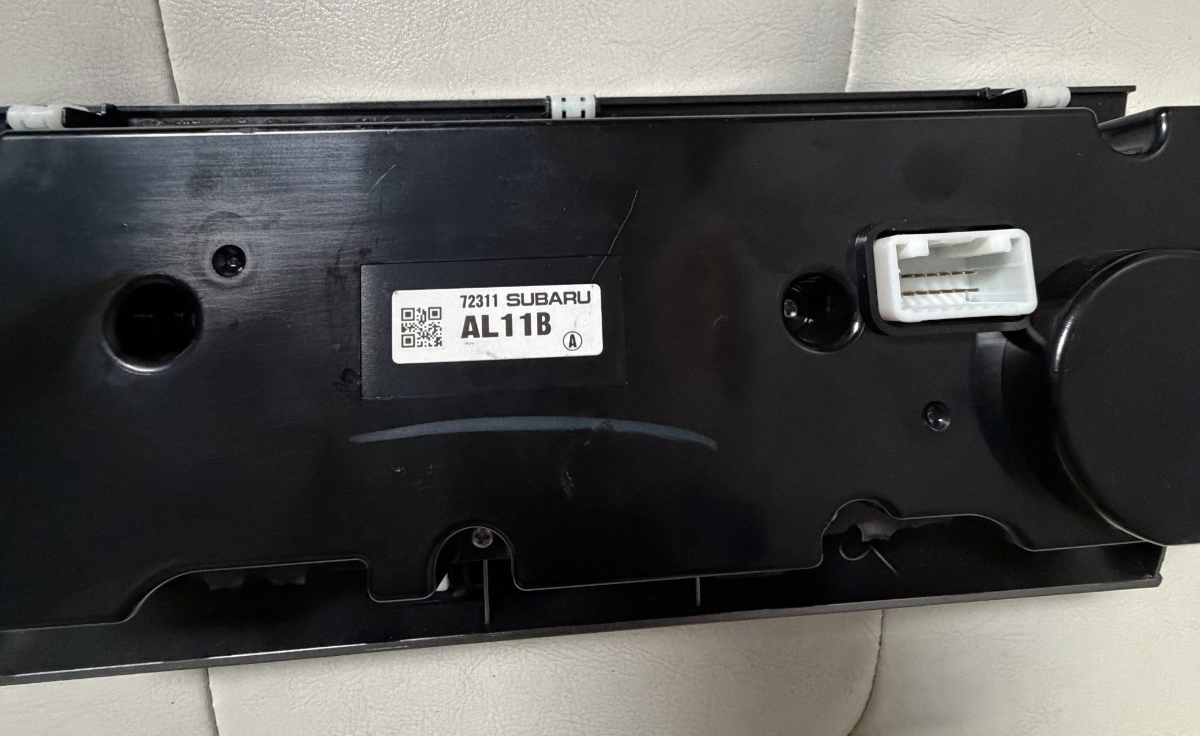 2016-2017 Subaru Outback AC Heater Temperature Climate Control 72311 AL11B