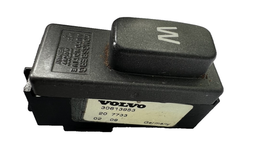 00 2000 Volvo V40 Winter Mode Switch OEM 30613953 Black