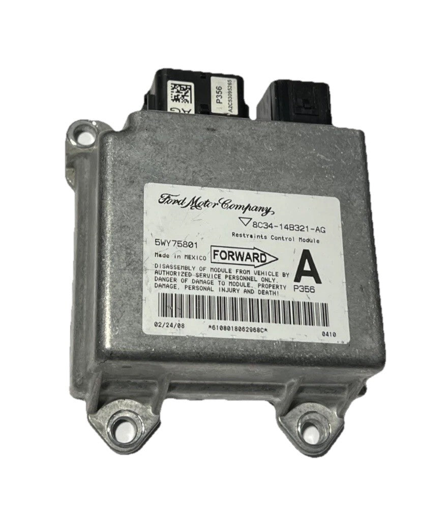 2008 2009 2010 Ford F450 Restraint Control Module OEM 8C34-14B321-AG, 5WY75801