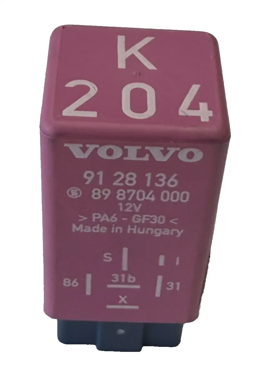 94-98 Volvo 850 960 S90 V90 Intermittent Relay #K204 12V 91 28 136 Pink by Volvo