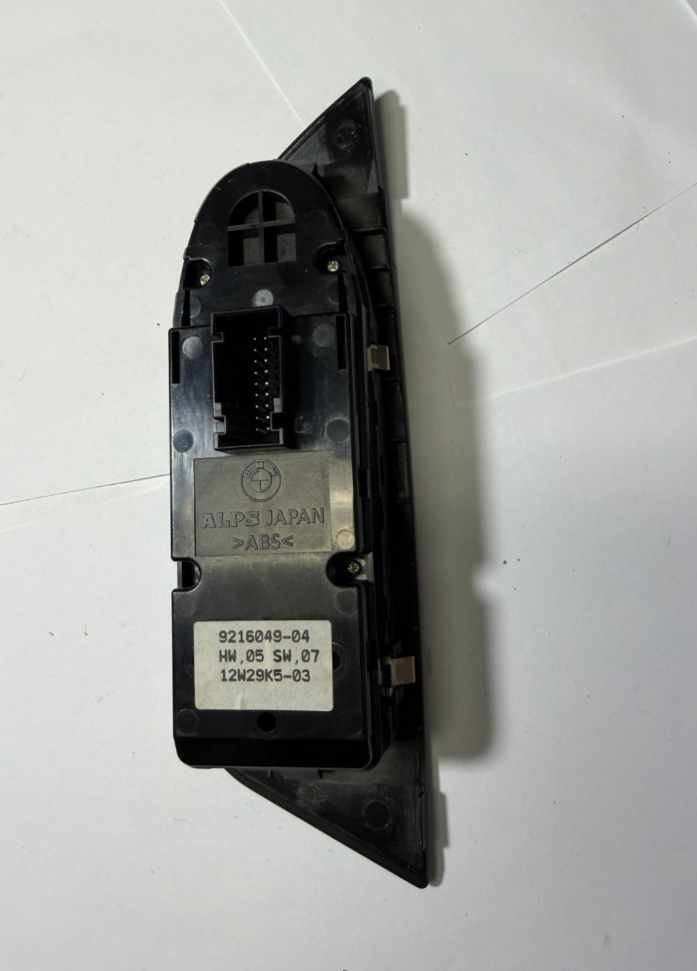 Master Power Window Switch Front Left LH 9216049 04 fits 2012-2015 BMW X1